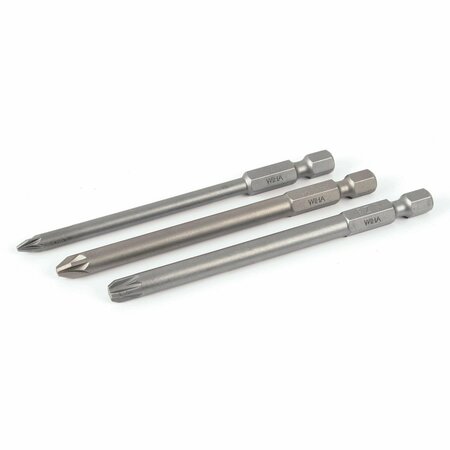 WIHA Pozidriv 90mm Power Blade Set, 3 Piece 76091